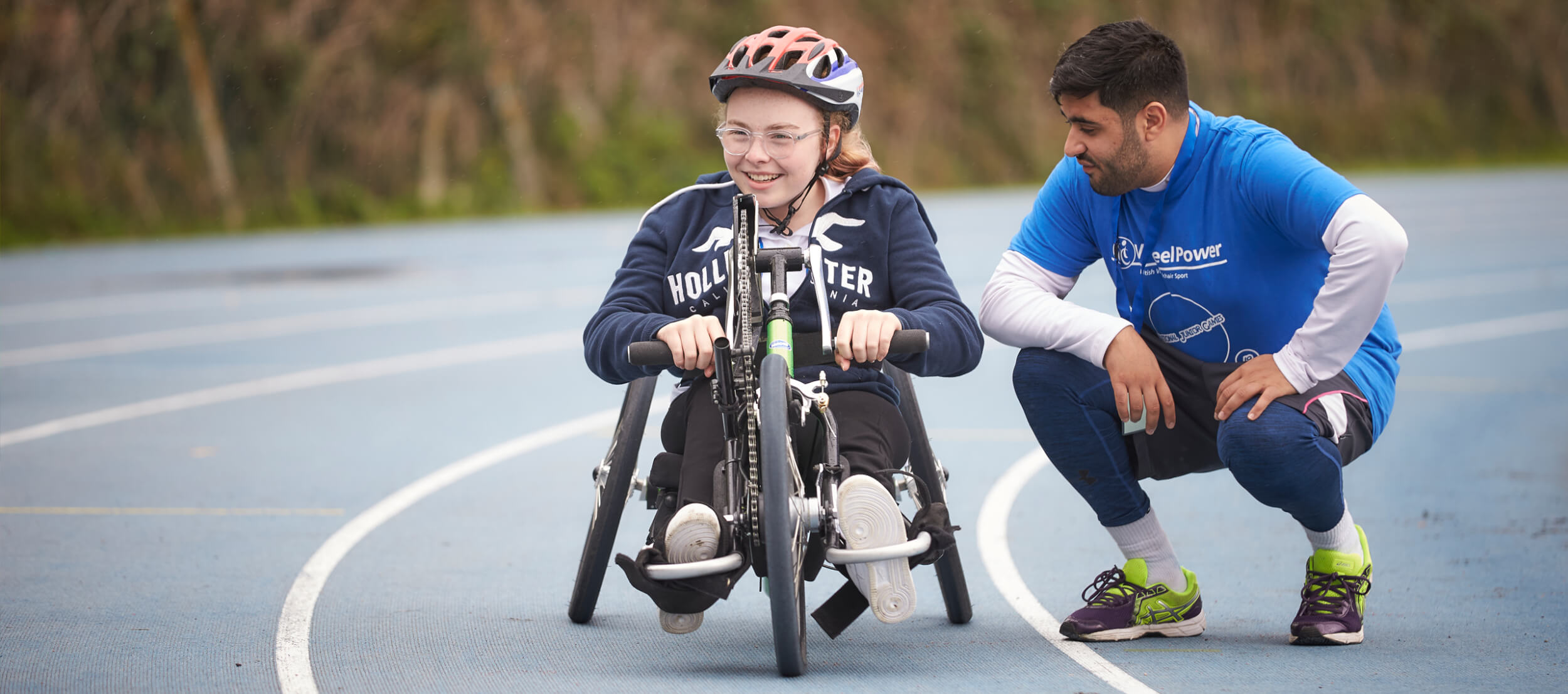 WheelPower handcycling lesson